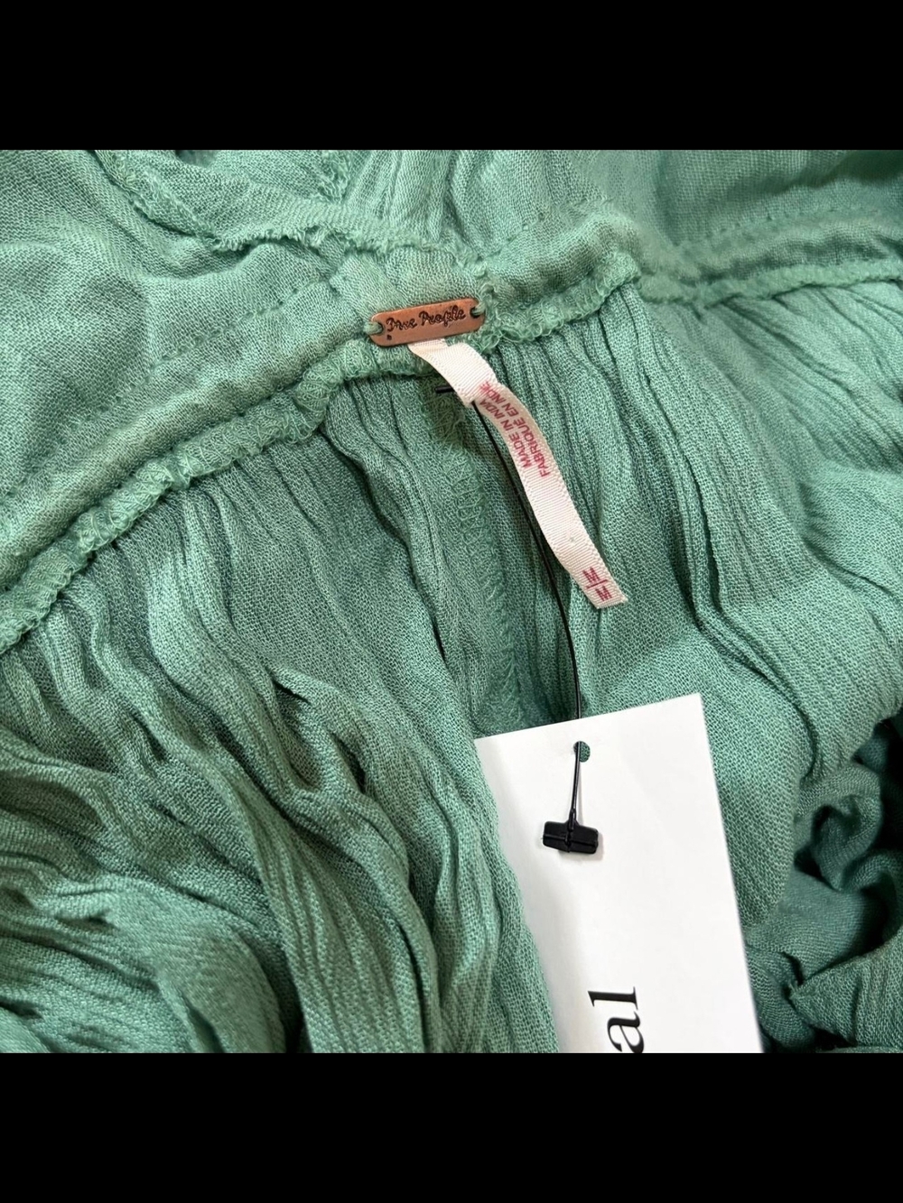 Free People Green Teal Will Wait For You Maxi Dress